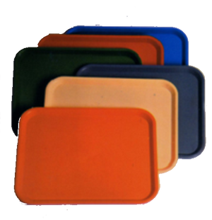 BANDEJA GRANDE 44 X 35 CMS. POLICOLOR