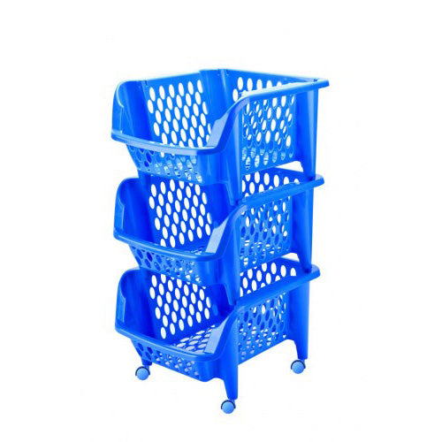 Despensero Real 3 Niveles azul - Canales Distribución