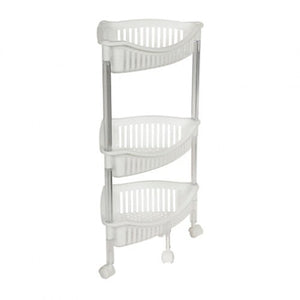 ORG. KRISTAL TRIANG.X 3 NIVELES C/RUEDAS MARMOL