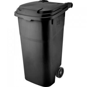 CONTENEDOR DE BASURA BUNKER 132LTS NEGRO