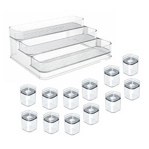 KIT PORTA CONDIMENTOS TRANSP. TRANSLUCIDO