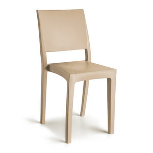 SILLAS HYDRA PLUS CAPUCCINO FOSCO SOLIDO