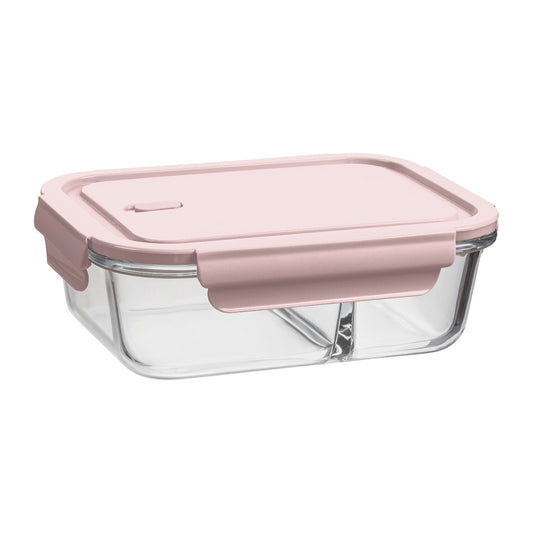 BOL C/DIVISORIAS DE VIDRIO BOROSILICATO C/TAPA ROSA